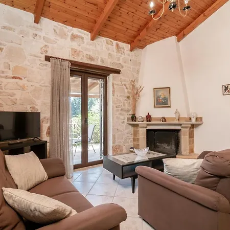 Villa Vozas - Traditional With Great View Tragaki